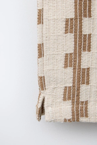 Шорты из рельефной ткани с принтом- Заказать в России