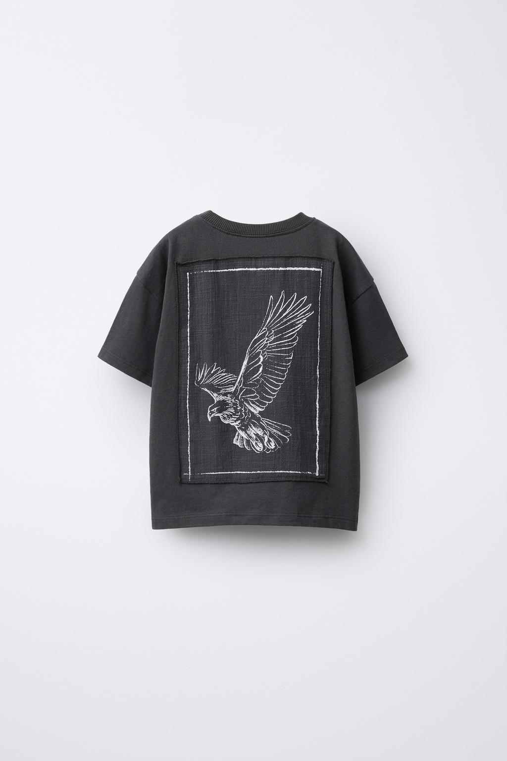 ФУТБОЛКА С ВЫШИВКОЙ ЖИВОТНОГО