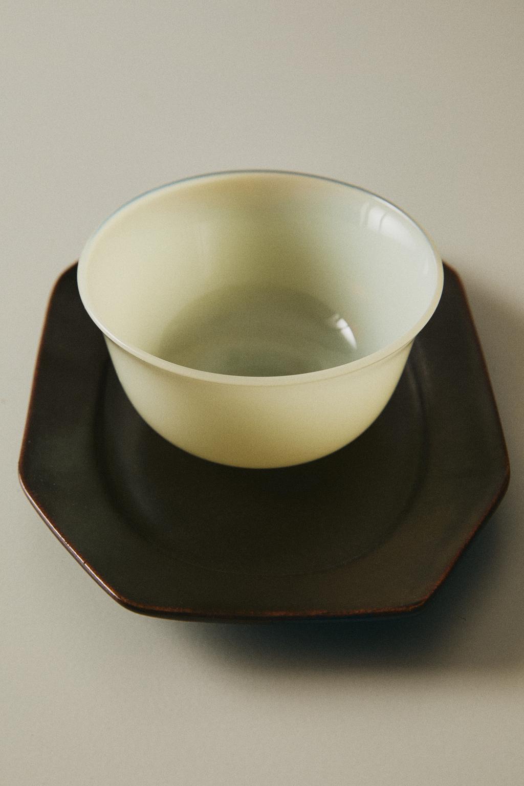 Прозрачная чаша из боросиликатного стекла