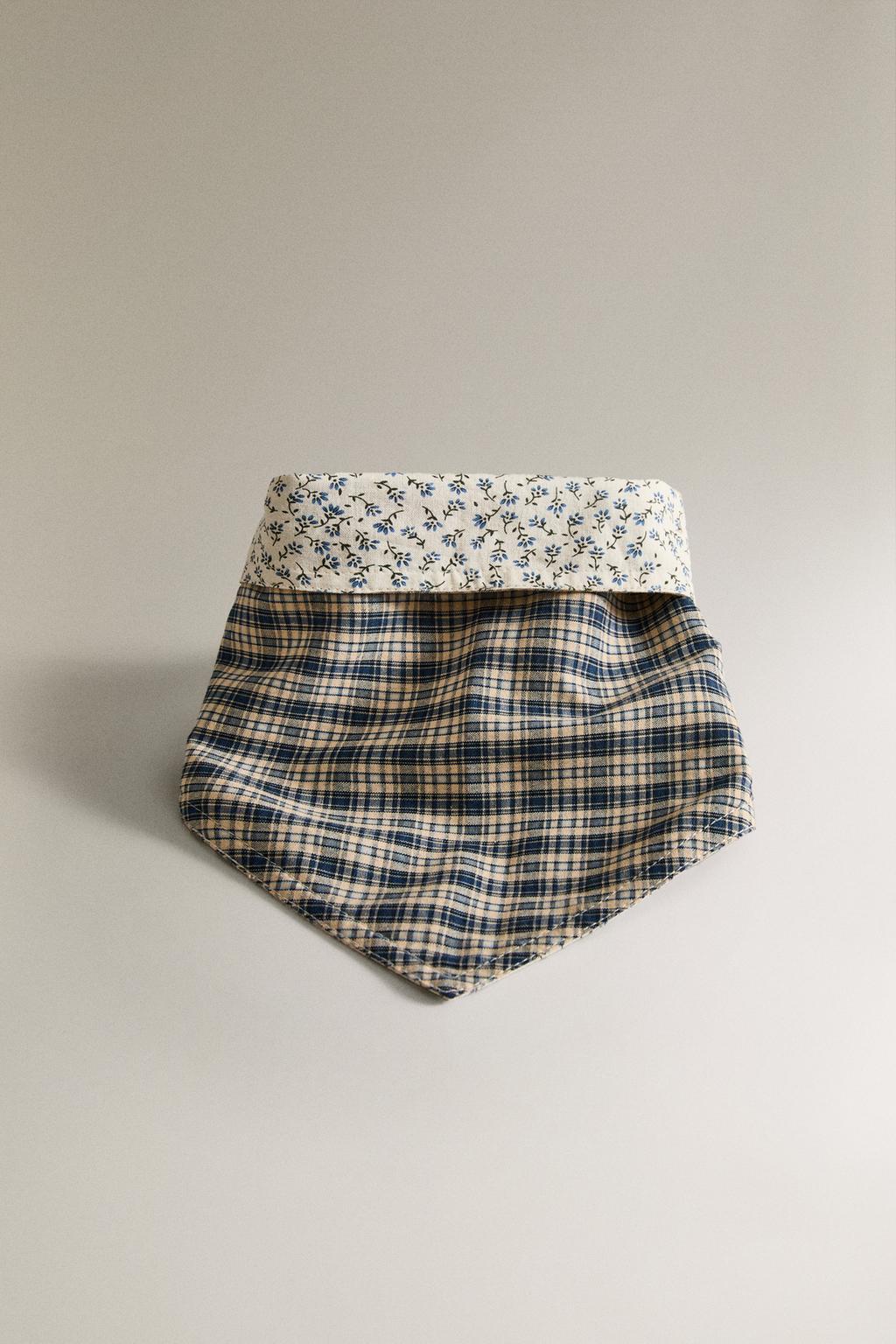 Повязка для домашнего питомца из хлопка с цветочным узором