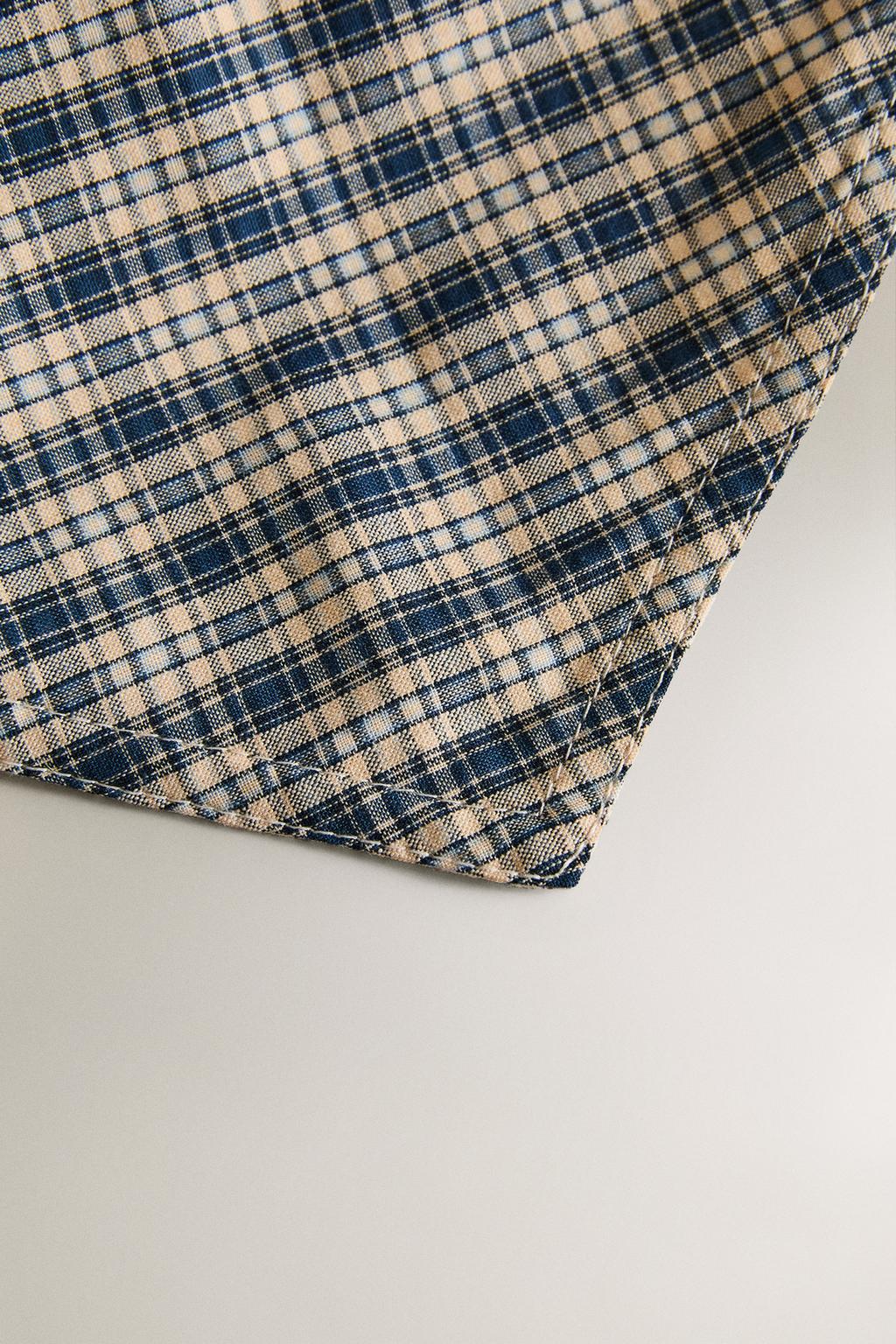 Повязка для домашнего питомца из хлопка с цветочным узором