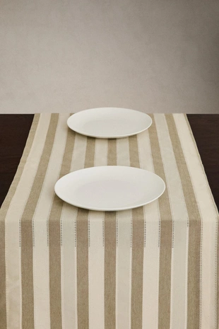 Полосатый поднос с кружевным краем- Заказать в России