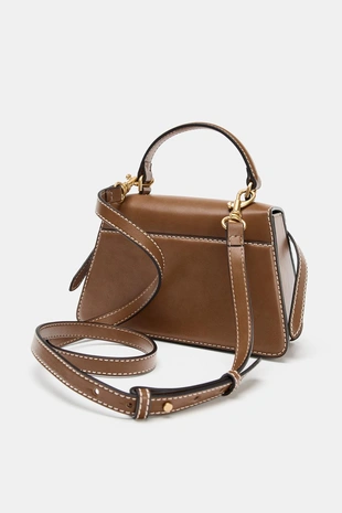 Сумка с пряжками- Заказать в России