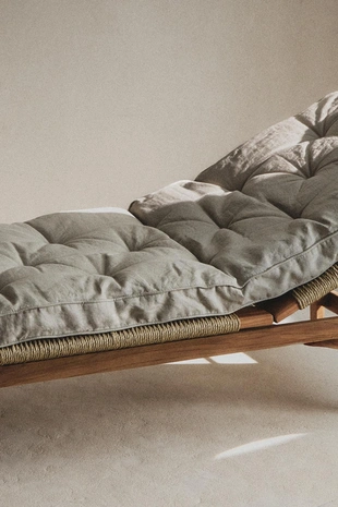 Стеганая льняная накидка- Заказать в России