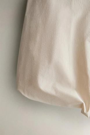 Объемный хлопковый топ- Заказать в России