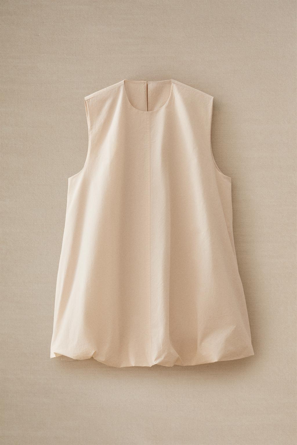 Объемный хлопковый топ