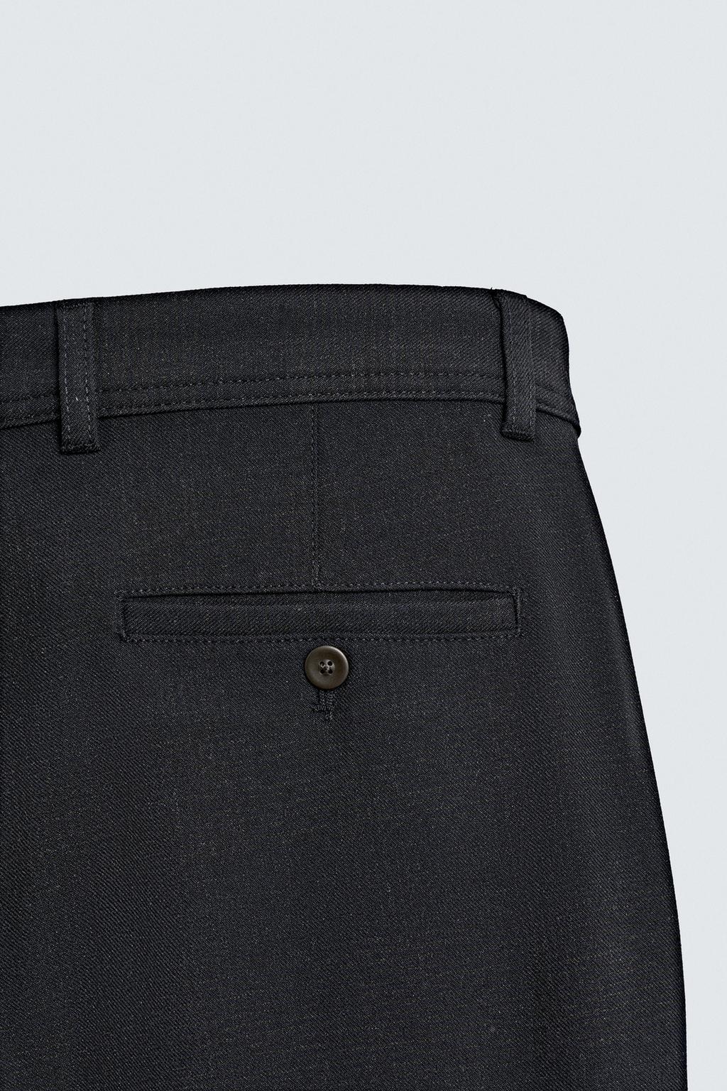 БРЮКИ ЧИНОС ИЗ КОМФОРТНОЙ РЕЛЬЕФНОЙ ТКАНИ