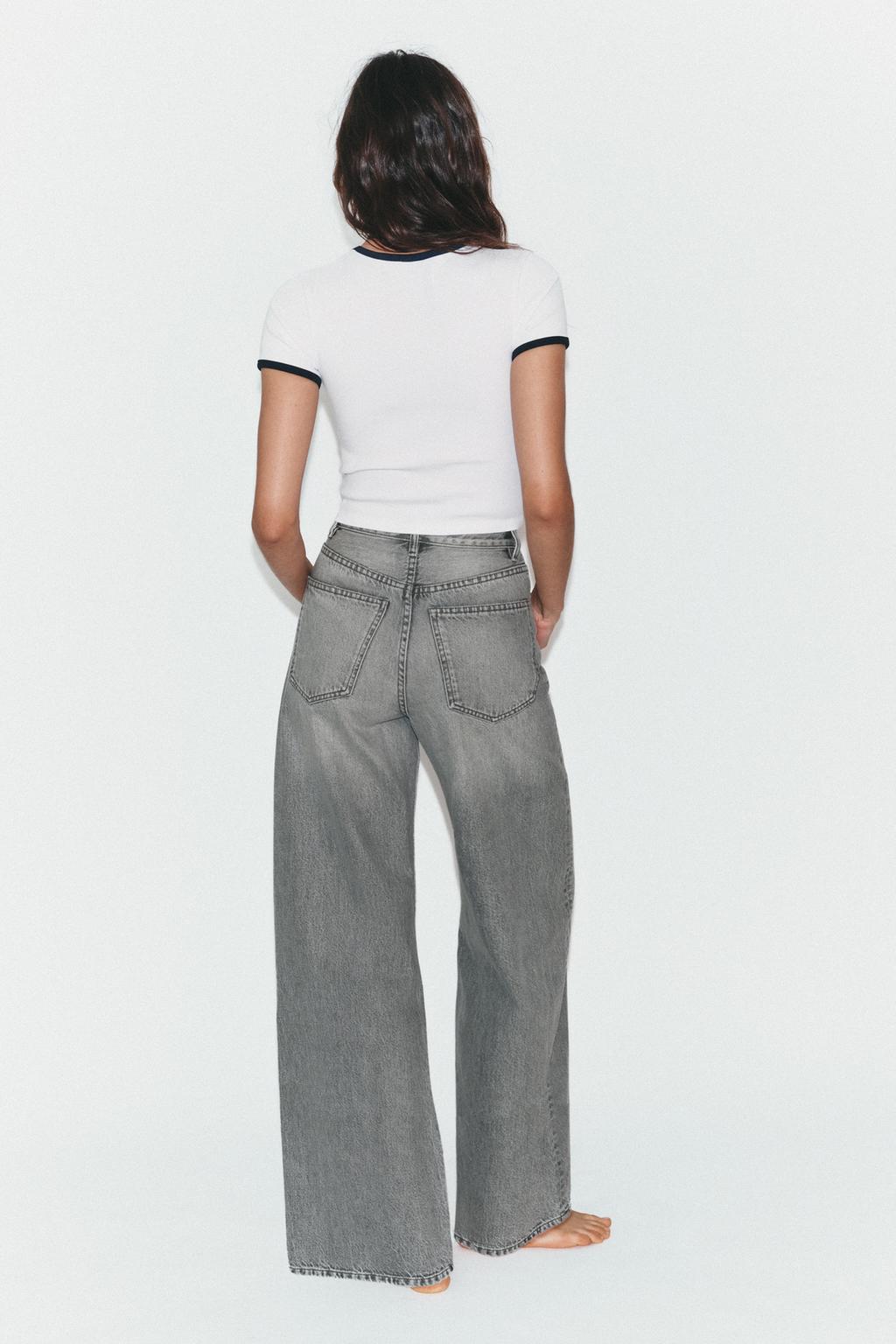 ДЖИНСЫ TRF EXTRA WIDE LEG С ВЫСОКОЙ ПОСАДКОЙ