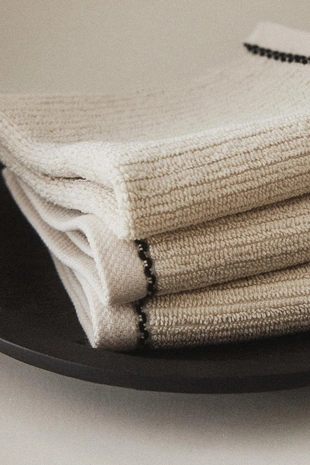 Набор полотенец с рельефным швом (3 шт.)- Заказать в России