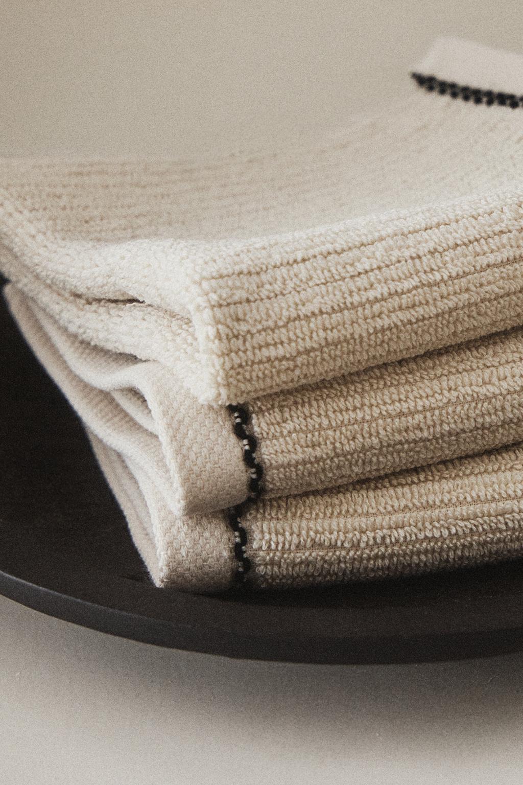 Набор полотенец с рельефным швом (3 шт.)