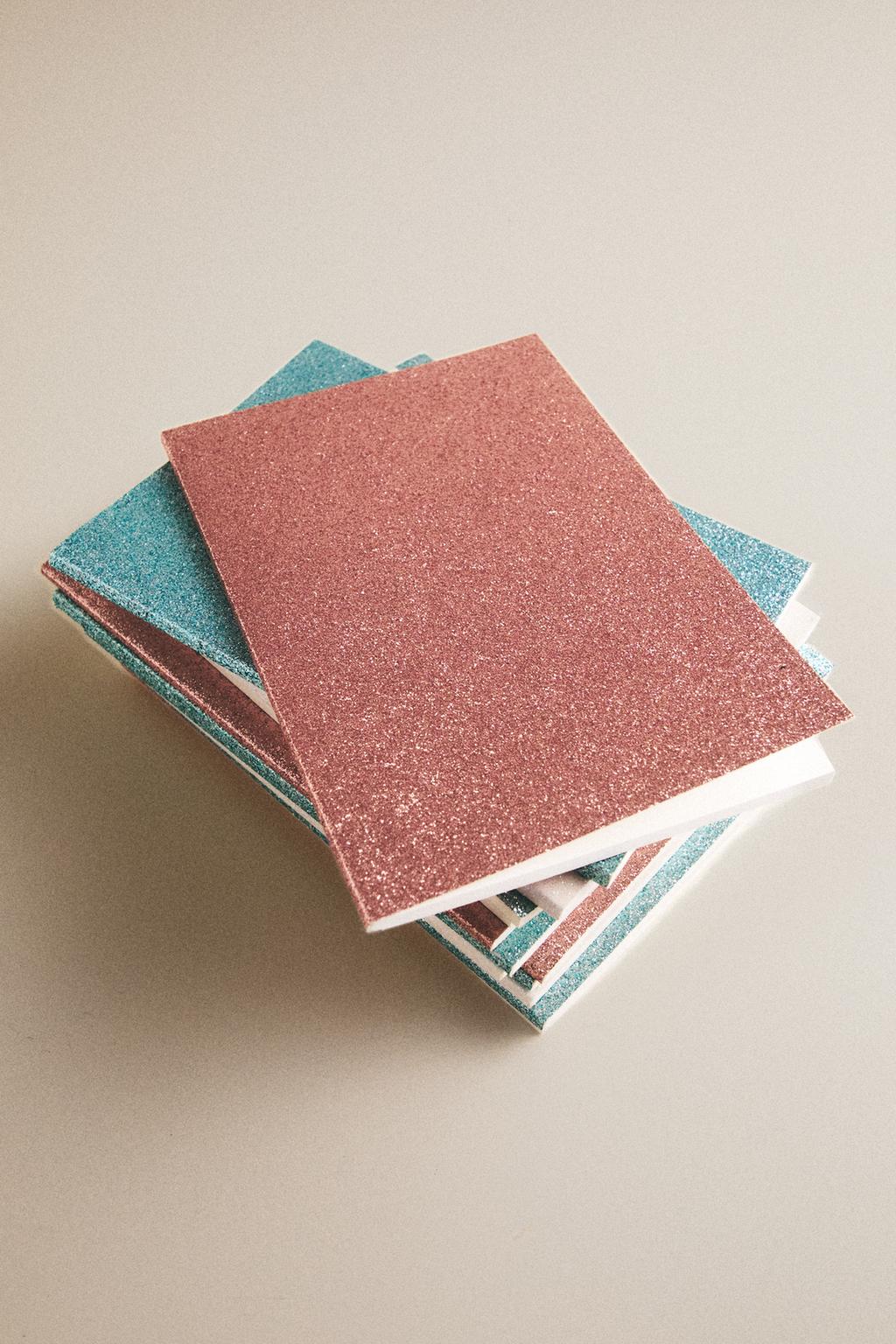 Набор блестящих тетрадей (набор из 3 шт.)