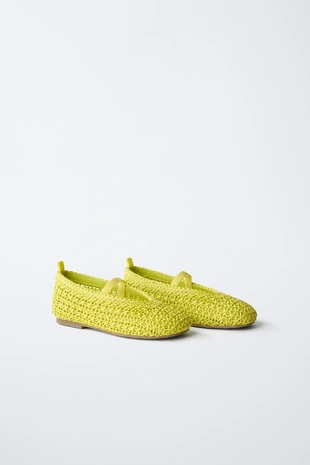 Плетеные балетки- Заказать в России