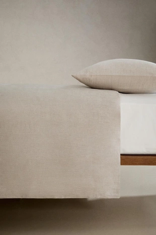 Покрывало из льна- Заказать в России