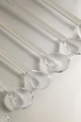 Набор стеклянных десертных ложек на пасху (набор из 6 штук)- Заказать в России