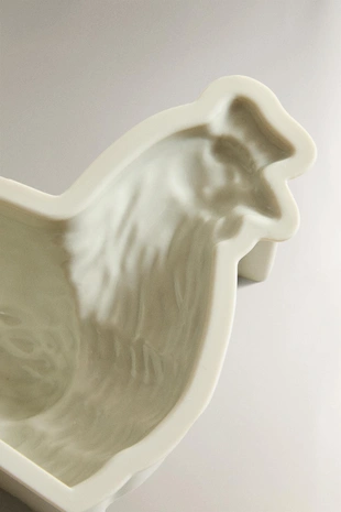 Blue grey | 5255/339/819 - Zara Набор форм для выпечки курицы (набор из 2 штук)