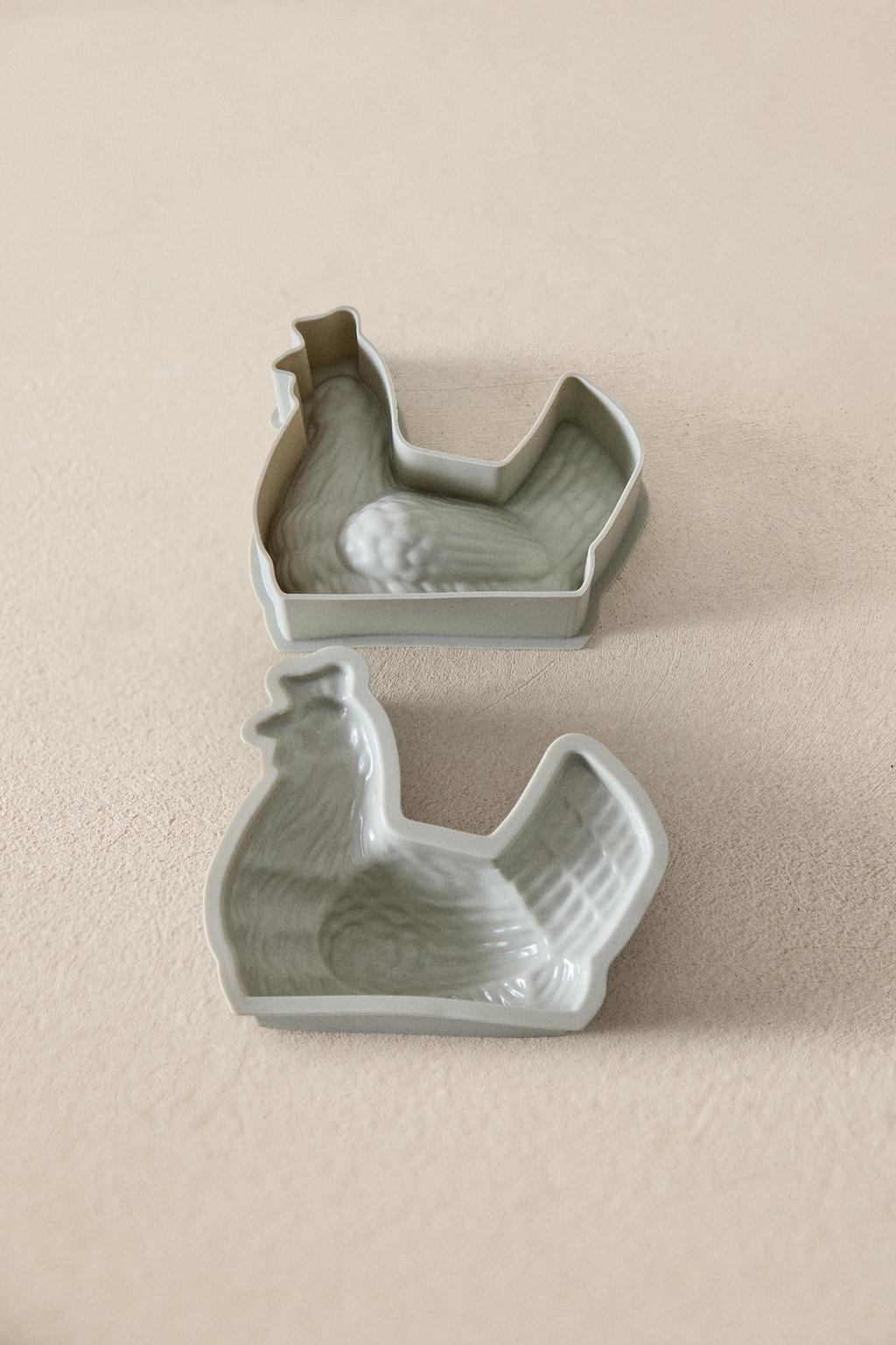 Набор форм для выпечки курицы (набор из 2 штук)