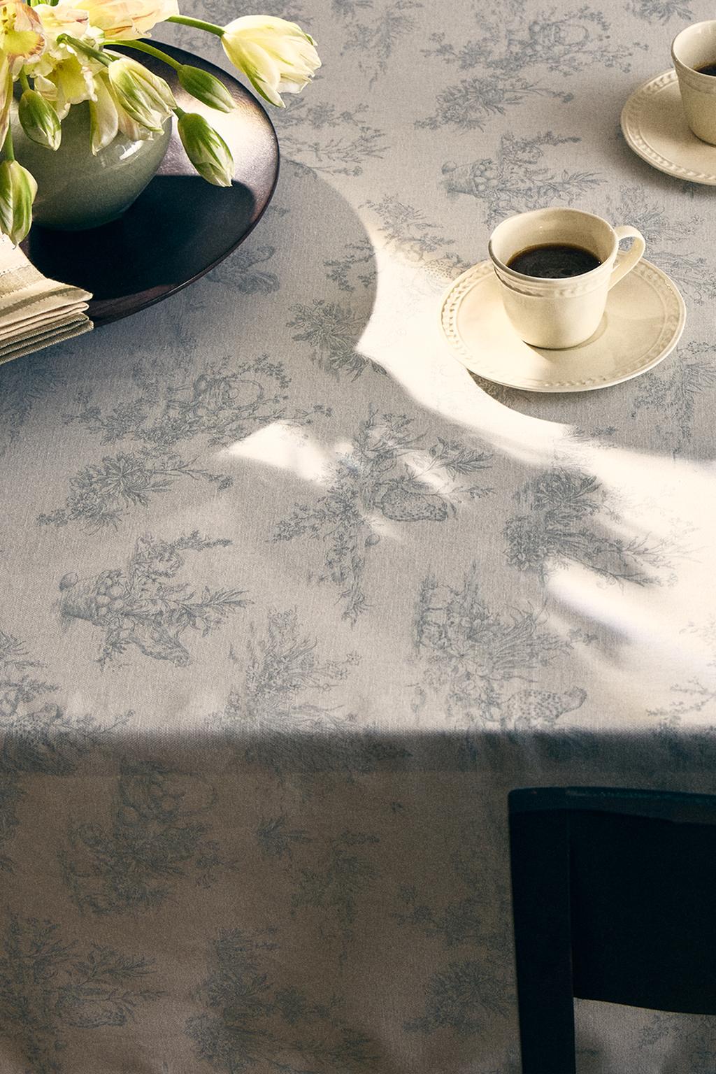 Хлопковая пасхальная скатерть