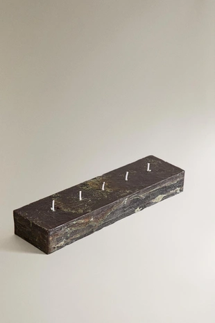 (850 G) ванильный амбра ректангулярная ароматизированная свеча- Заказать в России