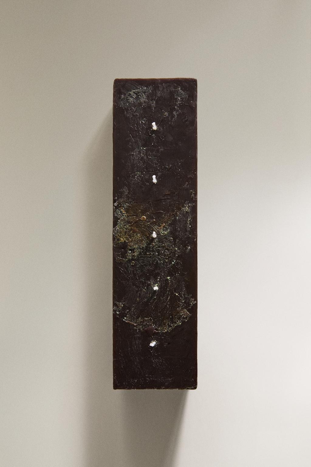 (850 g) ванильный амбра ректангулярная ароматизированная свеча