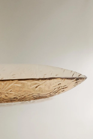 Большая цветочная стеклянная чаша- Заказать в России