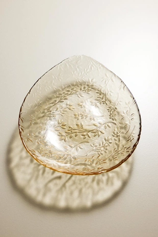 Большая цветочная стеклянная чаша- Заказать в России