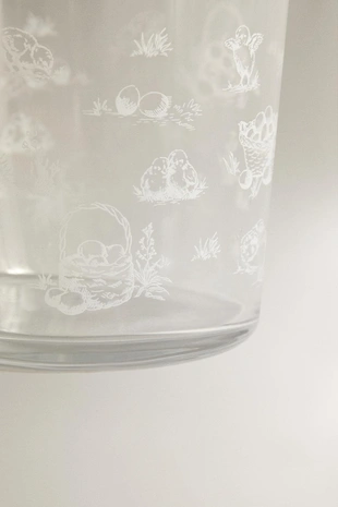 Стакан из стекла на пасху- Заказать в России