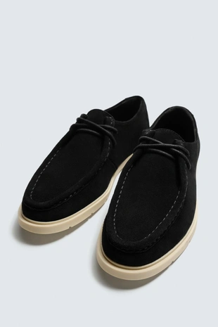 Кожаные туфли в стиле кэжуал- Заказать в России