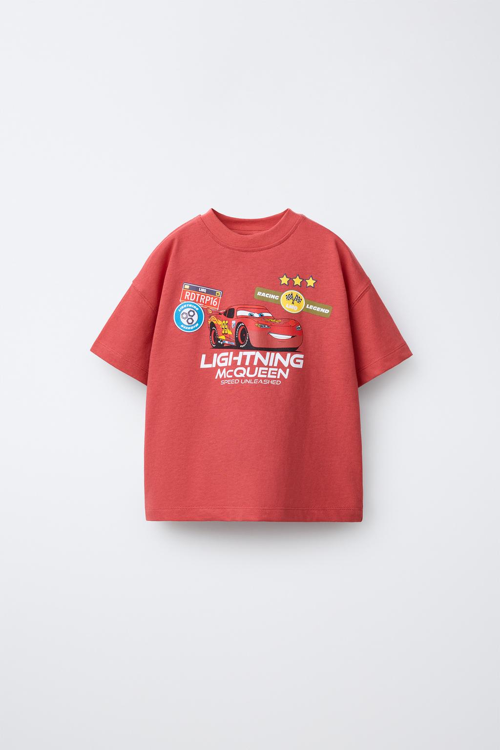 ФУТБОЛКА С ПРИНТОМ CARS LIGHTNING MCQUEEN © DISNEY
