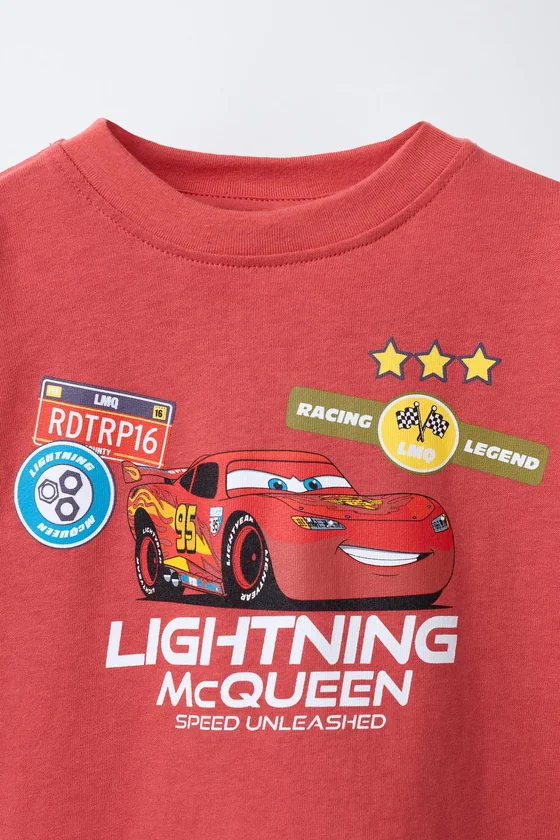 ФУТБОЛКА С ПРИНТОМ CARS LIGHTNING MCQUEEN © DISNEY