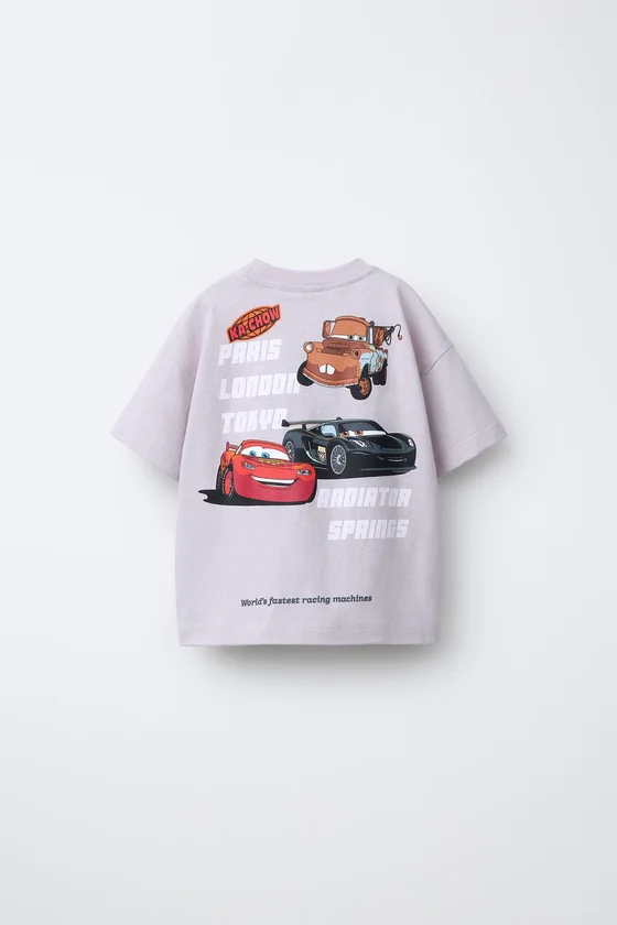 ФУТБОЛКА С ПРИНТОМ CARS LIGHTNING MCQUEEN © DISNEY