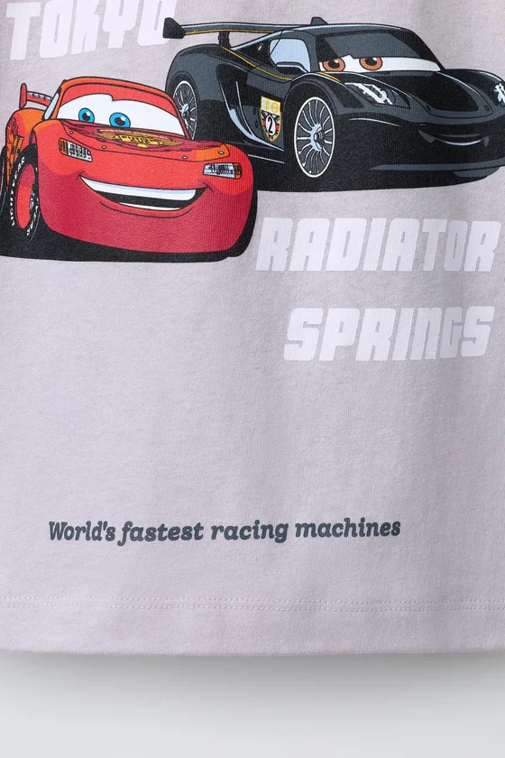 ФУТБОЛКА С ПРИНТОМ CARS LIGHTNING MCQUEEN © DISNEY