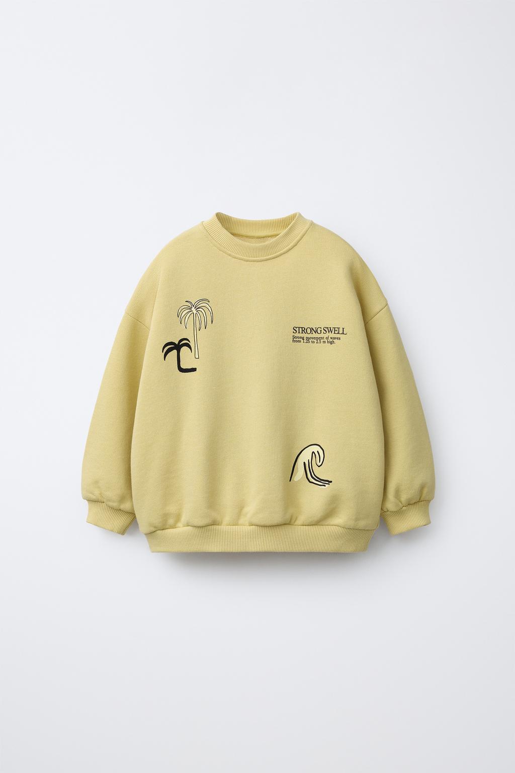 ТОЛСТОВКА С ПРИНТОМ «СЕРФИНГ»