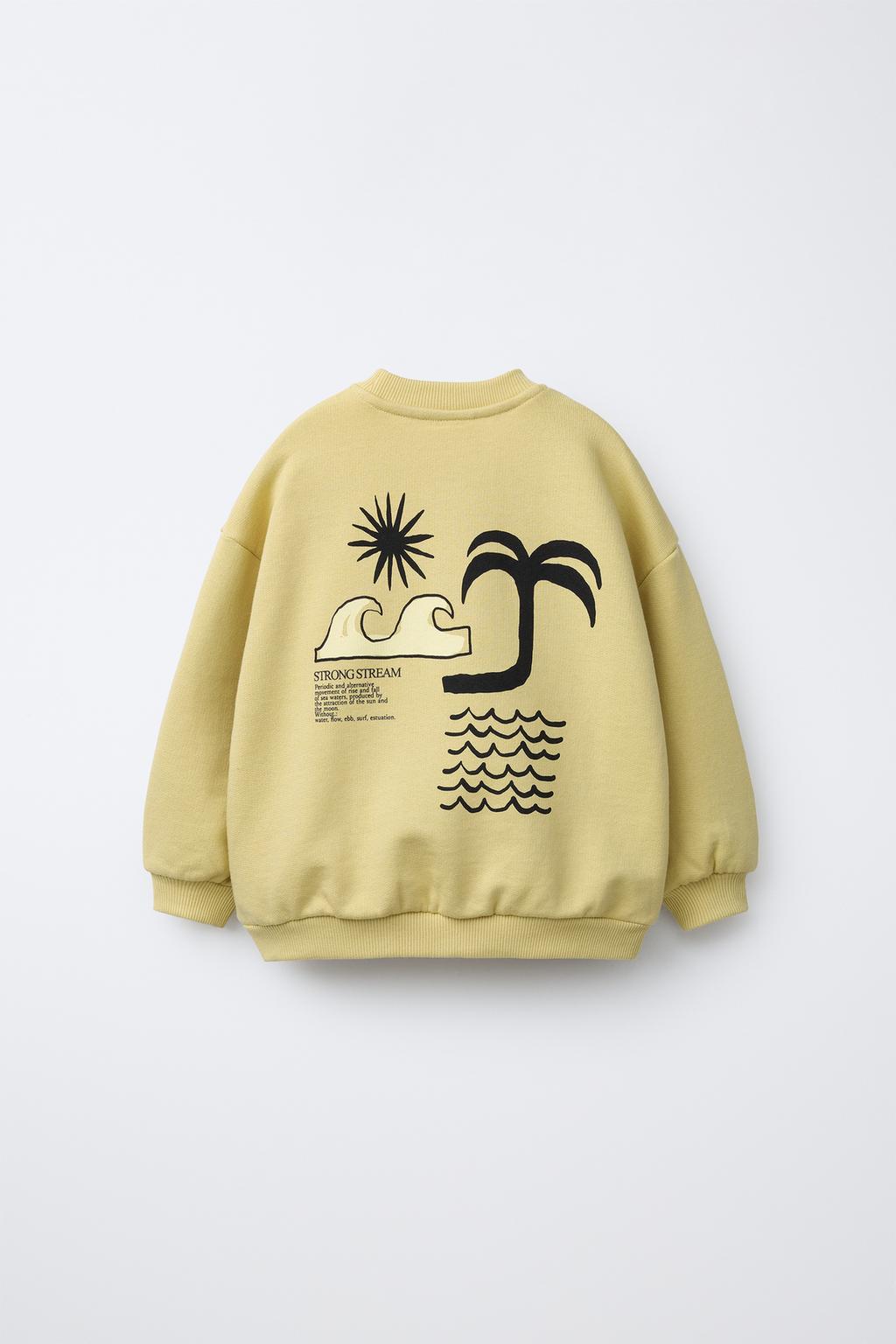 ТОЛСТОВКА С ПРИНТОМ «СЕРФИНГ»