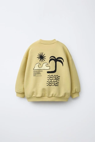 Толстовка с принтом «серфинг»- Заказать в России