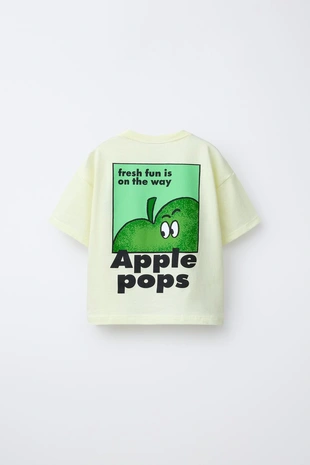 Футболка с принтом «фрукты»