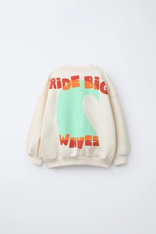 Толстовка с вышитой надписью- Заказать в России