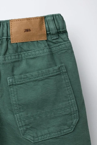 Джинсовые шорты-бермуды BAGGY