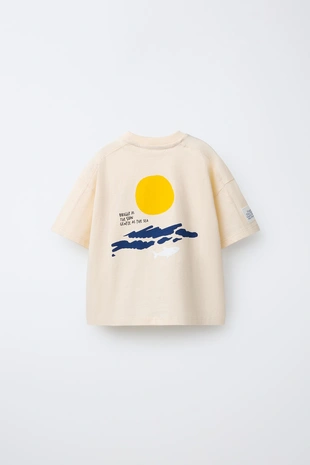 Футболка с вышивкой солнца- Заказать в России