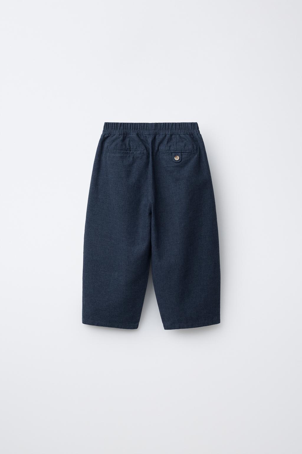 БРЮКИ BALLOON ИЗ ЛЬНА