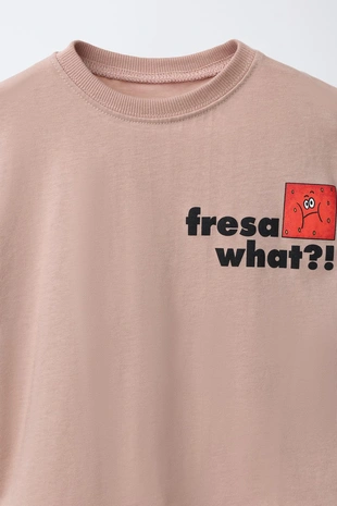 Футболка с принтом «фрукты»