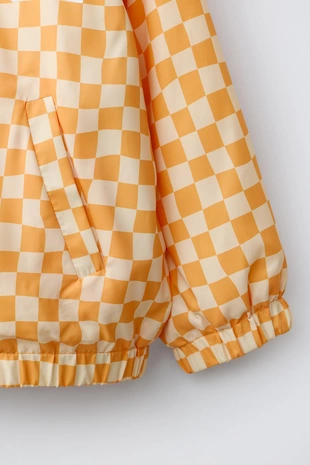 Легкий дождевик в клетку- Заказать в России