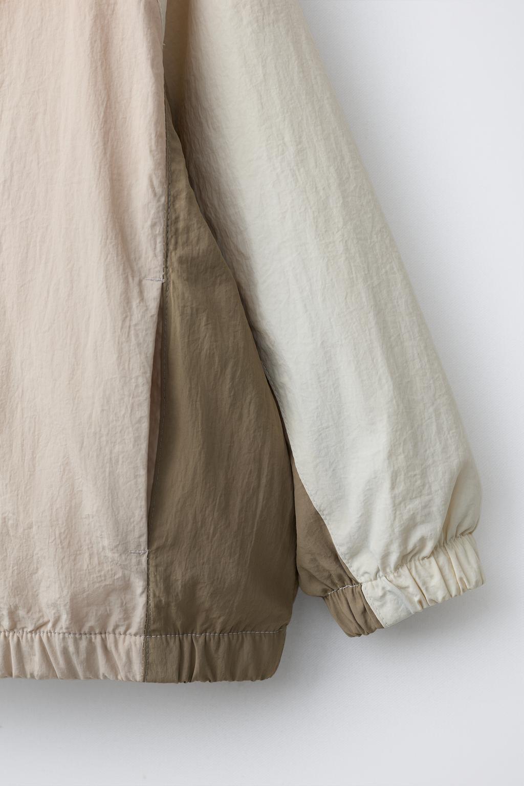 ЛЕГКИЙ ДОЖДЕВИК КОЛОР-БЛОК WATER REPELLENT