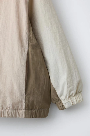 Легкий дождевик колор-блок WATER REPELLENT- Заказать в России