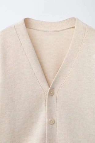 Однотонный кардиган- Заказать в России