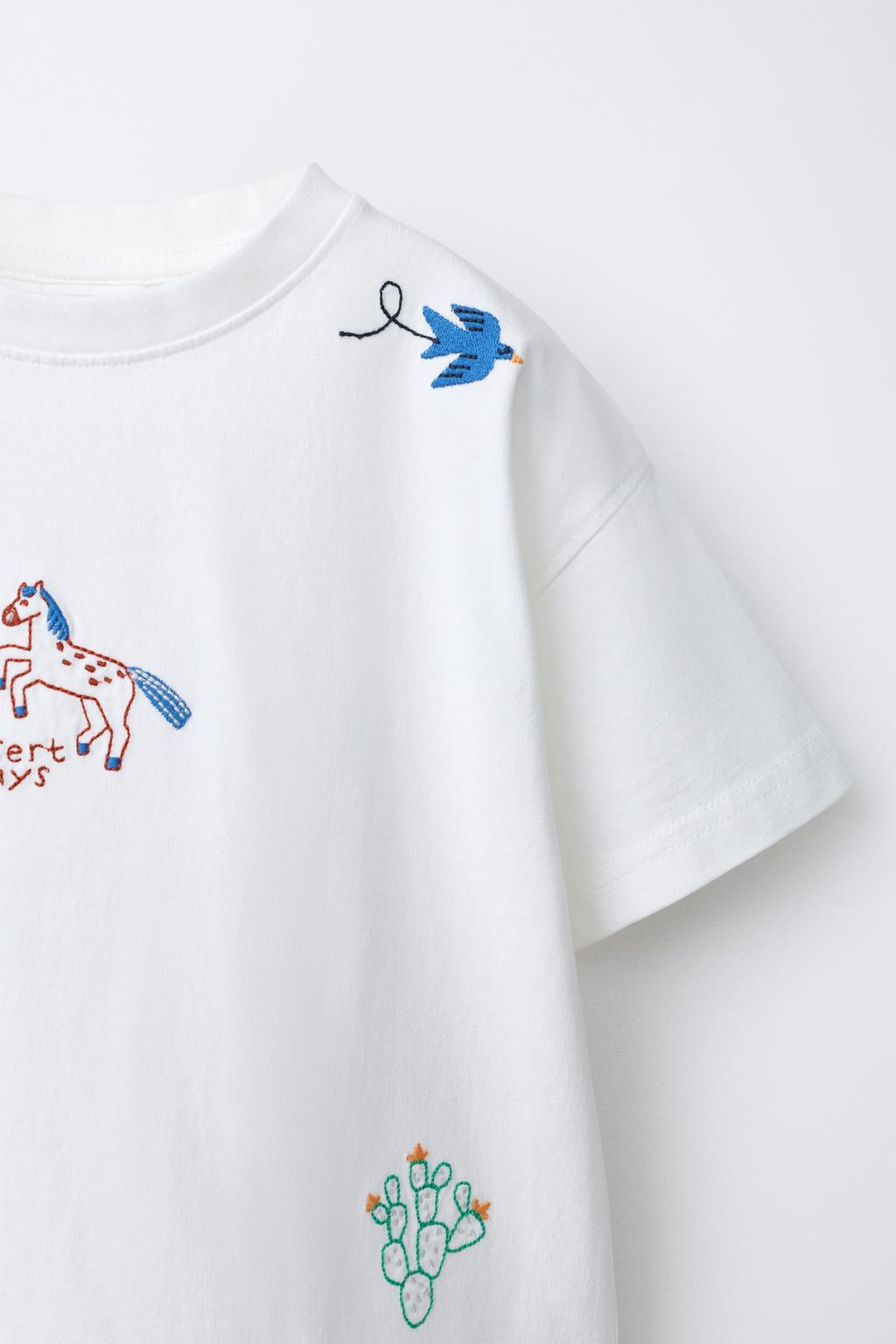 ФУТБОЛКА С ВЫШИВКОЙ