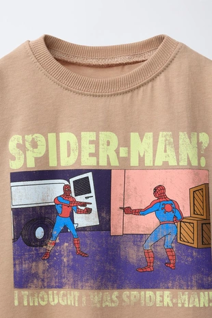 Футболка с принтом SPIDER-MAN © MARVEL- Заказать в России