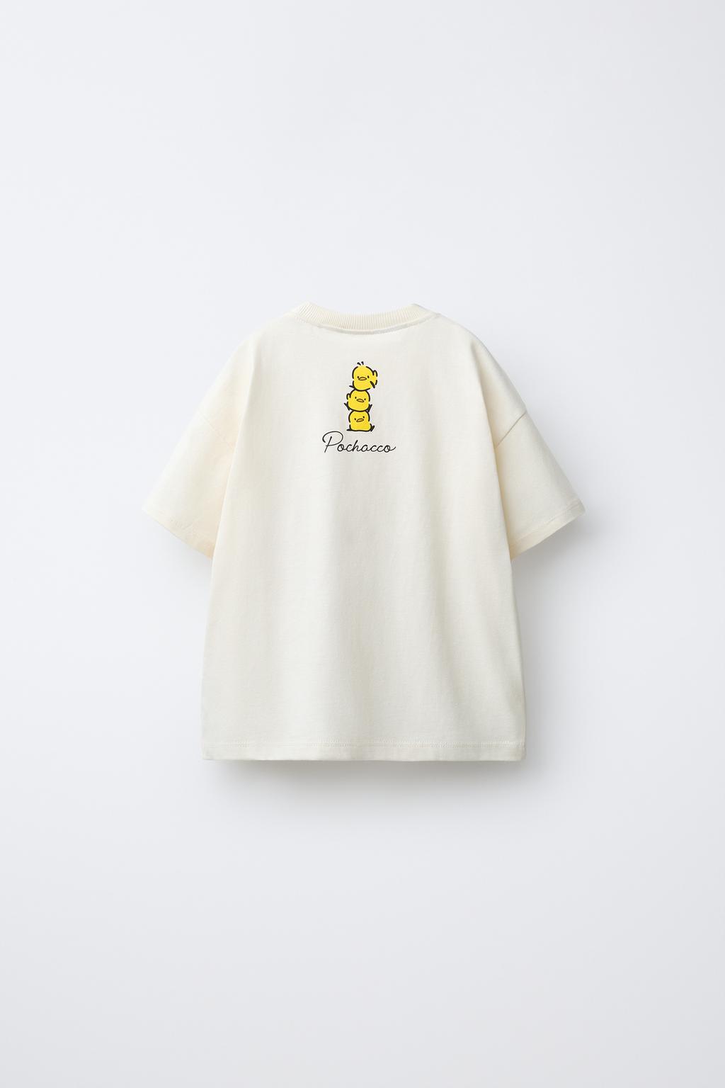 ФУТБОЛКА С КАРМАНОМ POCHACCO © SANRIO