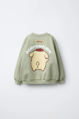 Толстовка с принтом POMPOMPOURIN © SANRIO- Заказать в России