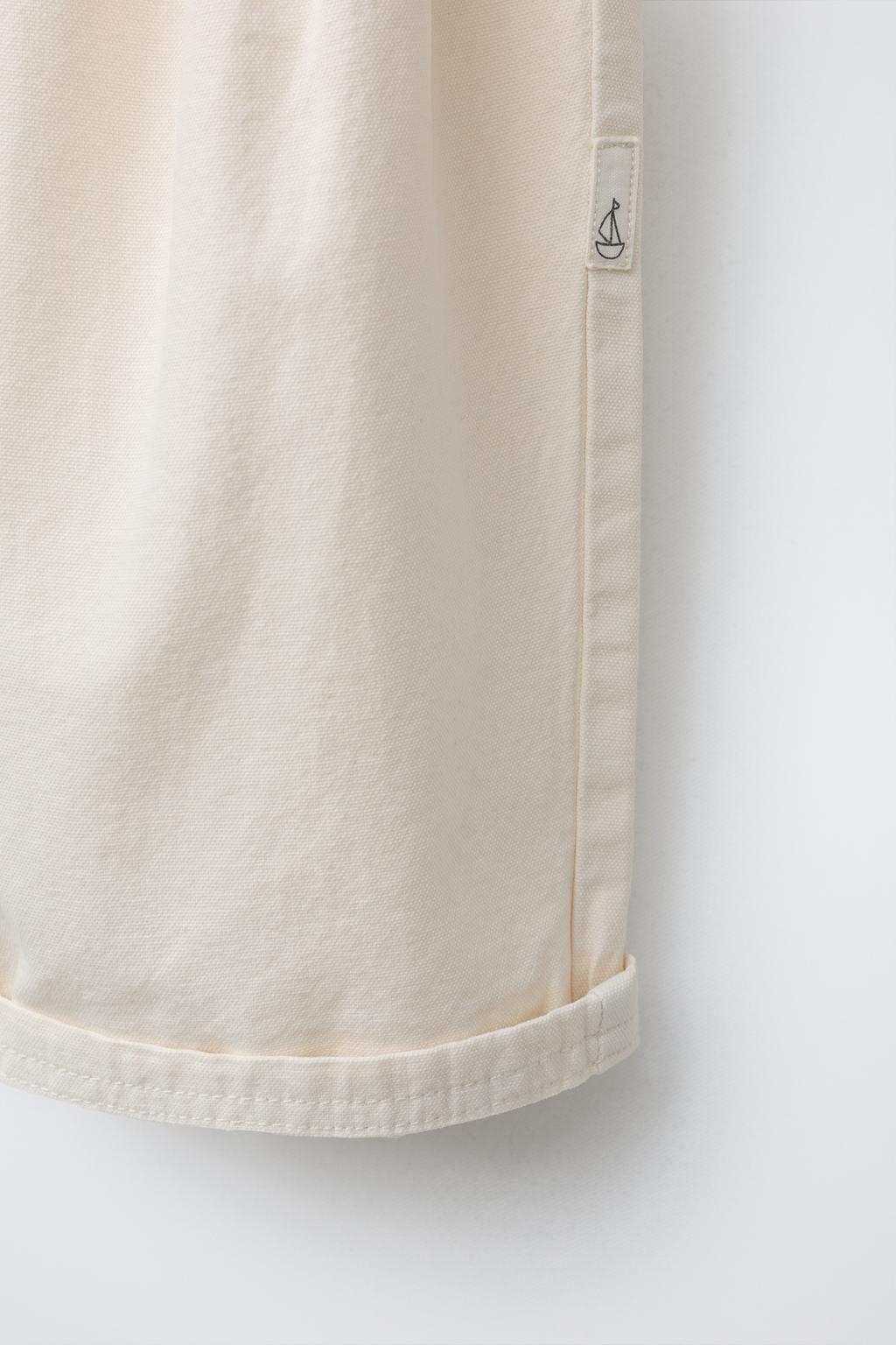 БРЮКИ BALLOON ИЗ ХЛОПКА С НАШИВКОЙ