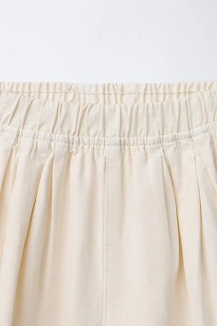 Брюки BALLOON из хлопка с нашивкой- Заказать в России